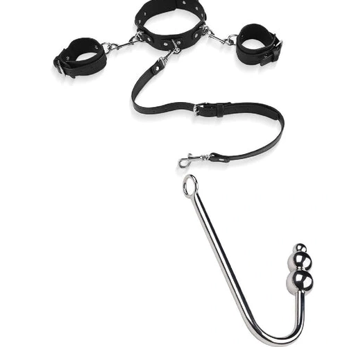 with Collar Cuffs Beaded Anal 5334 Elegant and Hook 0708